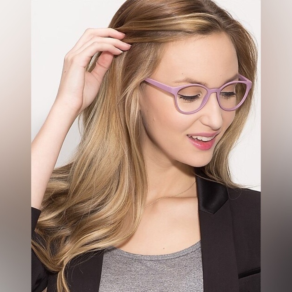 Prescription Mauve Purple Saint Lou Eyeglasses New 🤓​​​​​​​​​​​​​​​​